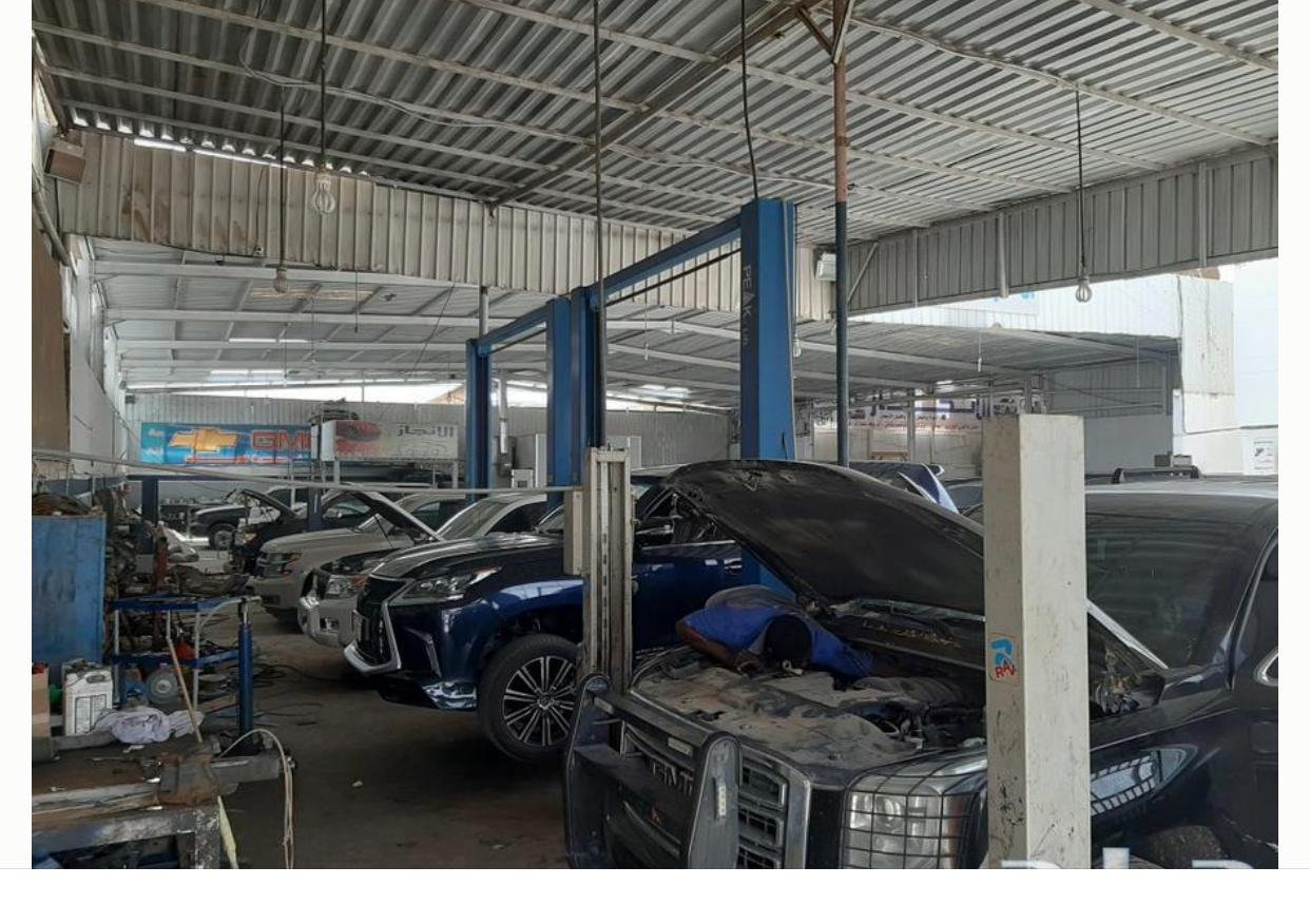 قسم السمكرة والدهان - شركة إنجاز كار